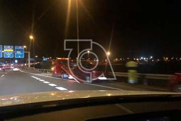 Un accidente en la GC-1, a la altura de La Pardilla, causa retenciones de tráfico/TA.