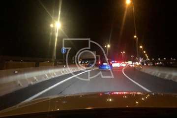 Un accidente en la GC-1, a la altura de La Pardilla, causa retenciones de tráfico/TA.