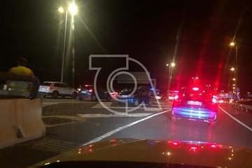 Un accidente en la GC-1, a la altura de La Pardilla, causa retenciones de tráfico/TA.