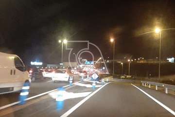 Un accidente en la GC-1, a la altura de La Pardilla, causa retenciones de tráfico/TA.