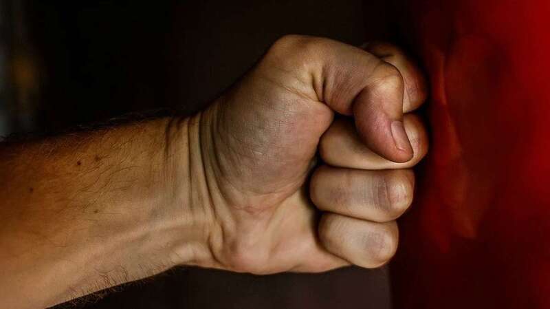 Imagen de un puñetazo/TA.