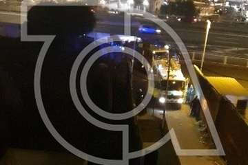 Aparatoso incendio de unos invernaderos en Las Remudas, junto a la GC-1/TA.