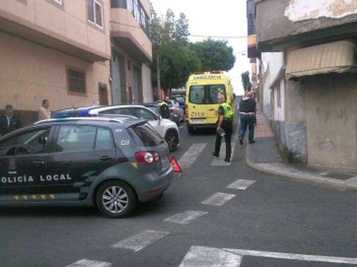 Imagen de archivo de un accidente ocurrido en Telde/TA.