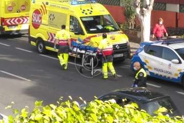 Un trabajador de las obras del Mercado Mercado sufre un percance/TA.