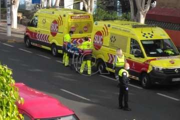 Un trabajador de las obras del Mercado Mercado sufre un percance/TA.