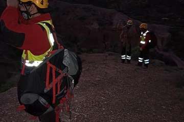 El GIORS Canaria participó activamente en las labores de búsqueda del desaparecido/TA.