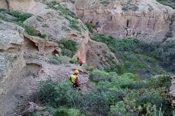 El GIORS Canaria participó activamente en las labores de búsqueda del desaparecido/TA.