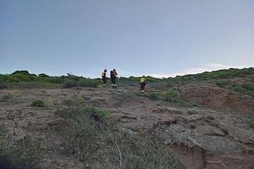 El GIORS Canaria participó activamente en las labores de búsqueda del desaparecido/TA.