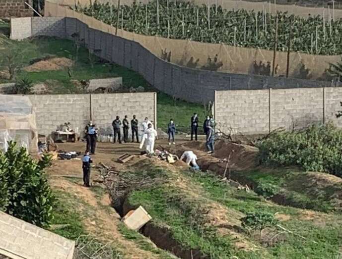 En la imagen, zona en la que supuestamente podría encontrarse el cadáver de la mujer/COPE.
