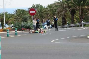 Atropellan a un ciclista en la rotonda de Los Pajaritos/TA.