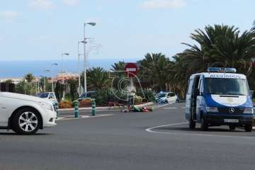 Atropellan a un ciclista en la rotonda de Los Pajaritos/TA.