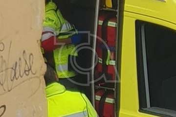 Atropello de  un hombre en el paso de peatones de El Callejón del Castillo-Telde/TA.