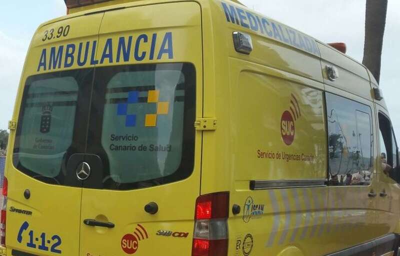 Imagen de archivo de una ambulancia del SUC / TA
