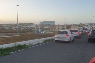  Dos accidentes colapsan la autovía GC-1 a media tarde a su paso por Telde/TA.