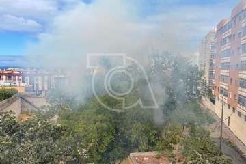 Enésimo incendio en unas dependencias en desuso del casco de Telde/TA.