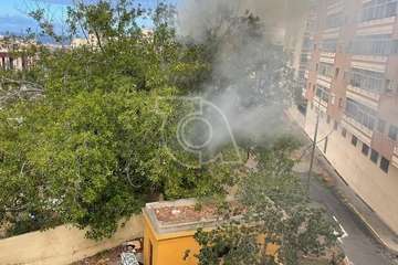 Enésimo incendio en unas dependencias en desuso del casco de Telde/TA.