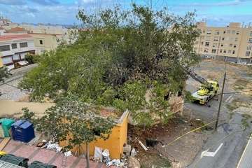 Enésimo incendio en unas dependencias en desuso del casco de Telde/TA.