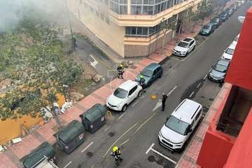Enésimo incendio en unas dependencias en desuso del casco de Telde/TA.