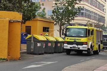 Enésimo incendio en unas dependencias en desuso del casco de Telde/TA.