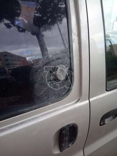 Uno de los coches afectados/TA.