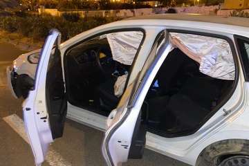 Vehículo siniestrado en el accidente/TA.