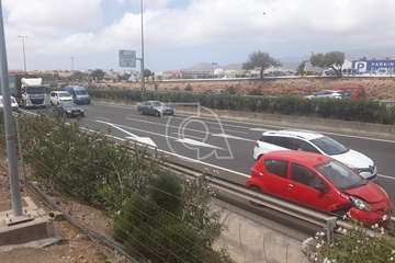 Accidente en la GC-1, en dirección hacia la capital grancanaria, a su paso por Telde/TA.