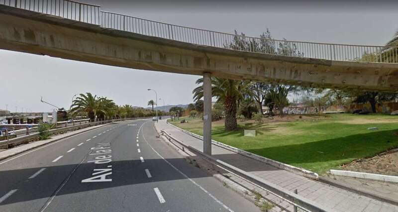 Lugar donde ocurrió el atropello/TA.