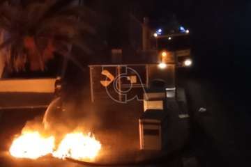 La quema intencionada de contenedores vuelve al Valle de Jinámar/TA.