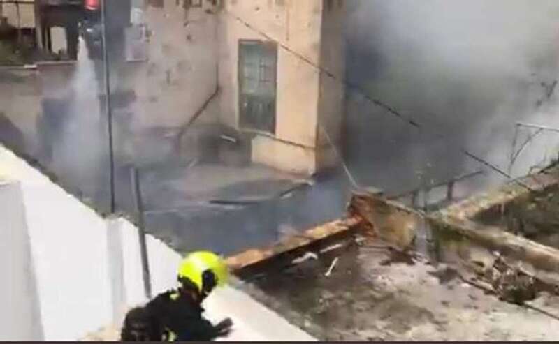 Imagen del incendio/RTVC.