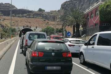 Cierre del túnel de La Laja/TA.