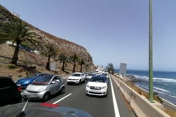 Cierre del túnel de La Laja/TA.