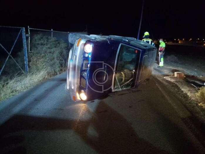 Estado en que quedó el vehículo accidentado/TA.