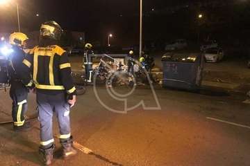 El Cortijo de Belén, tras la acción de los pirómanos/TA.