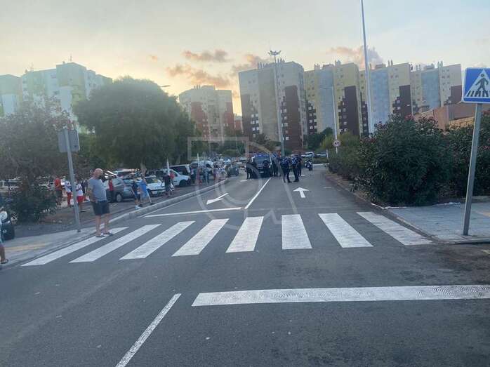 Paso de peatones donde ocurrió el atropello/TA