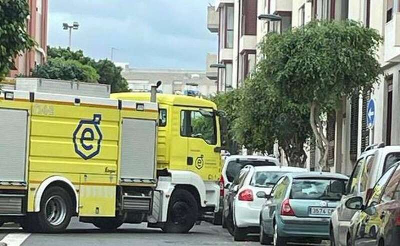 Bomberos del parque zonal de Telde/C7.