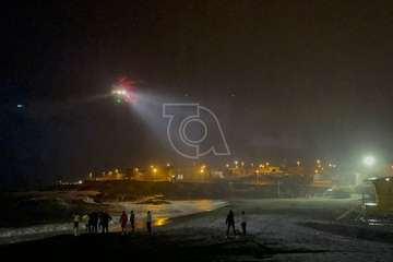 Sin rastro del posible ahogado en la playa de La Garita (Telde)/TA.