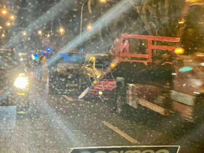 Imagen de los vehículos implicados/TA.