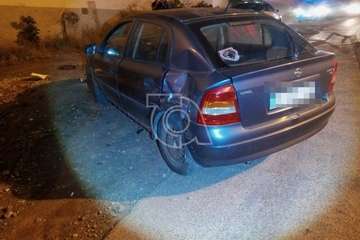 Un conductor da positivo en alcoholemia tras ocasionar un accidente en la entrada al Valle de Jinámar desde la GC-100/TA.