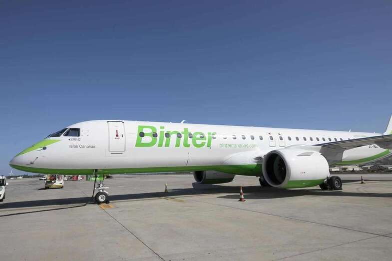 Avión de Binter/TA.