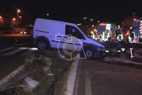 Accidente en la Avenida Alcalde Alejandro Castro de Telde/TA.