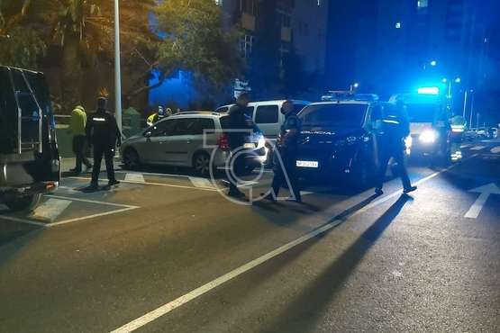 Tres detenidos en dos reyertas multitudinarias con arma blanca esta madrugada en el Valle de Jinámar/TA.