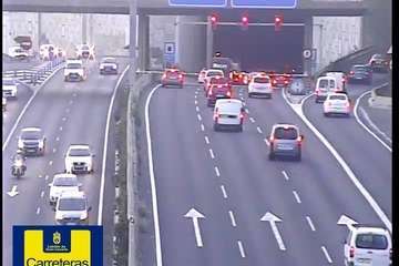 Un accidente de tráfico a la altura de Las Remudas, en dirección sur, provoca atascos en la GC-1/TA.