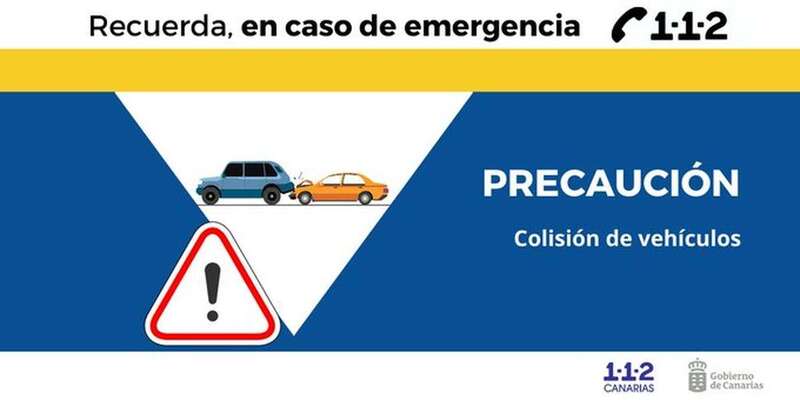 El 112 pide precaución por el accidente/TA.