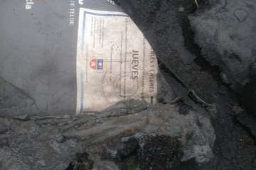 Un pavoroso incendio de contenedores alarma a los vecinos de Las Huesas/TA.