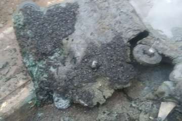 Un pavoroso incendio de contenedores alarma a los vecinos de Las Huesas/TA.