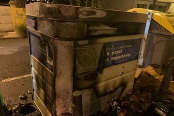 La Policía Local de Telde detiene a un joven tras quemar a tres contenedores en San Juan/TA.
