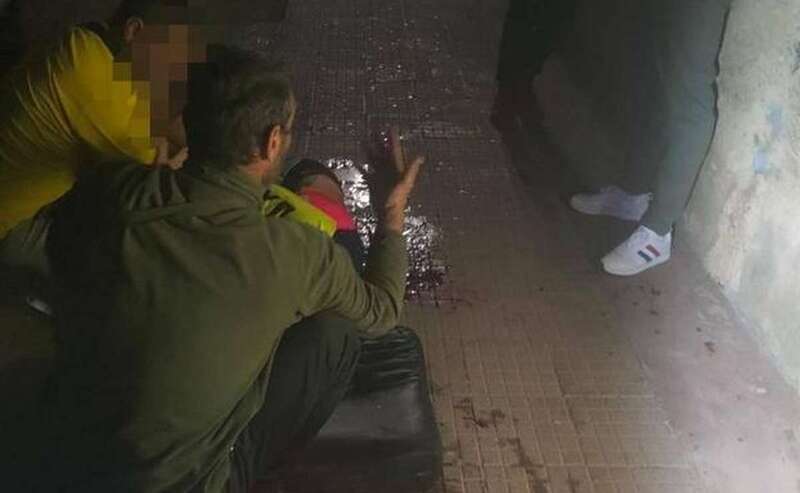 Una persona recibió un tiro en la espalda/TA.