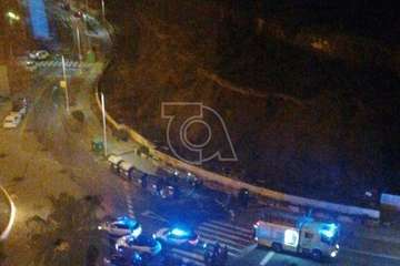 Incendio de contenedores en el Valle de Jinámar/TA.