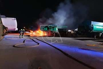 Dos explosiones en las instalaciones de Transportes Velázquez (Telde) alarman a los vecinos de La Primavera/TA.