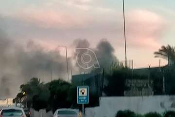 Nuevo incendio en el auditorio de Las Remudas (Telde)/TA.